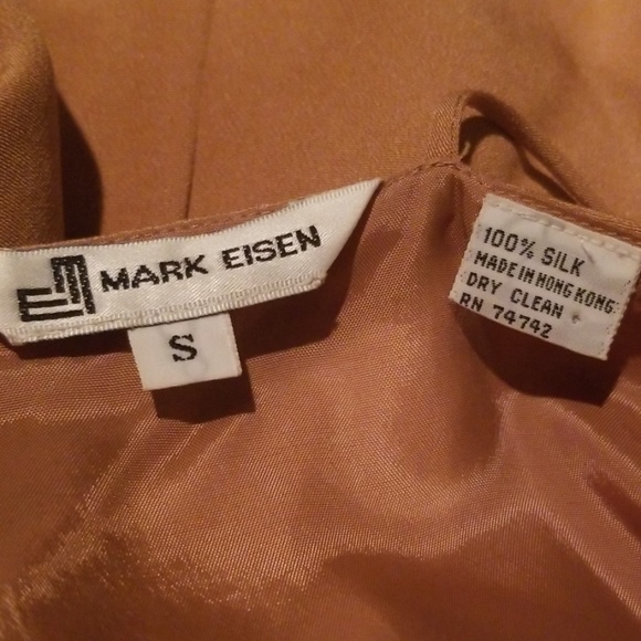 Mark Eisen silk top - Picture 3 of 3